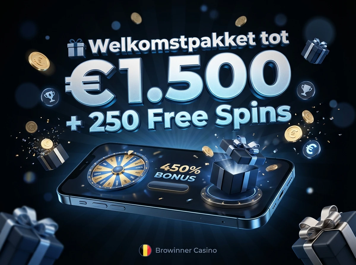 🎁 Welkomstpakket tot €1.500 + 250 Free Spins